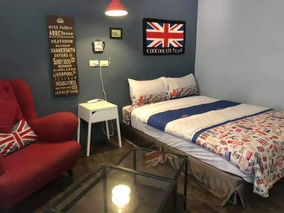 Deluxe Tek Büyük Yataklı Oda, 1 Yatak Odası, Kule