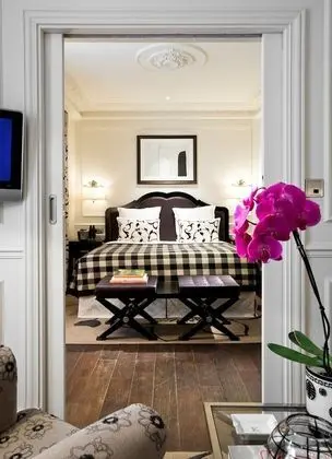 Deluxe Suite with Terrace and Eiffel Tower view (King bed 180cm and sofa bed)