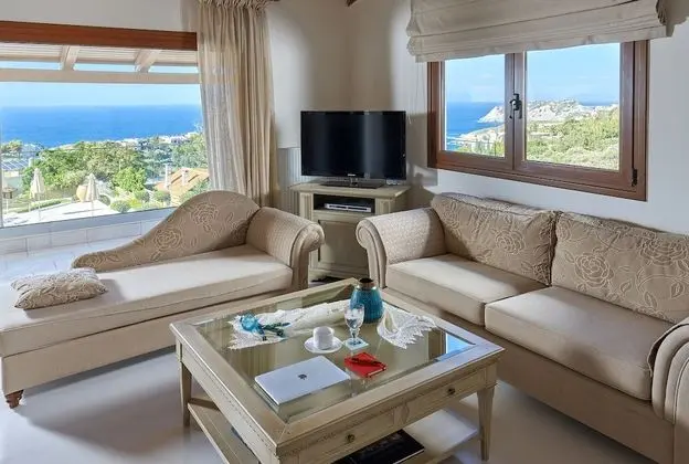 Villa, 4 Yatak Odası, Deniz Manzaralı (Dimitra)