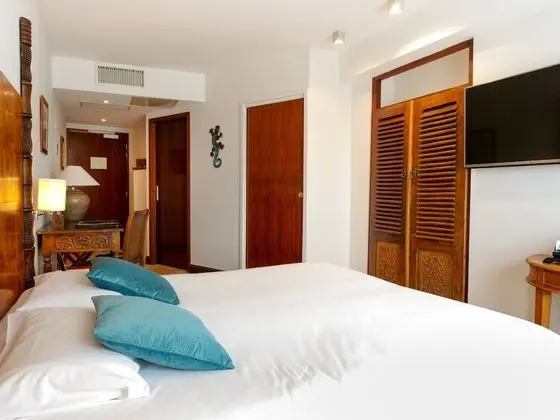 Deluxe Tek Büyük Yataklı Oda, Bahçe Manzaralı