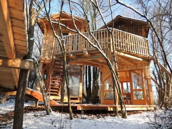 Romantic Ağaç Ev, Birden Çok Yatak, Sigara İçilmez