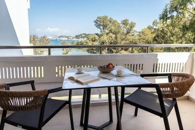 Deluxe Tek Büyük Yataklı Oda, Deniz Manzaralı (with partition and seating area)