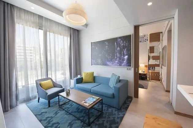 Deluxe One-Bedroom Apartment With Balcony