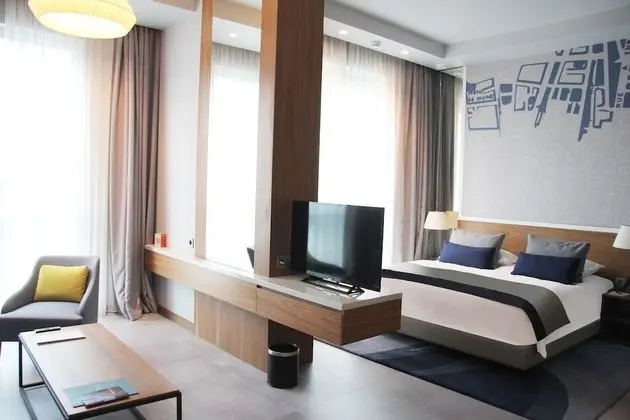 Deluxe One-Bedroom Apartment With Balcony
