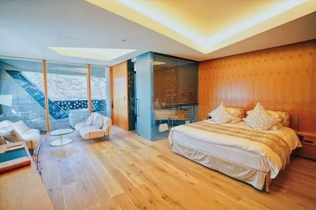 Deluxe Tek Büyük Yataklı Oda, Dağ Manzaralı