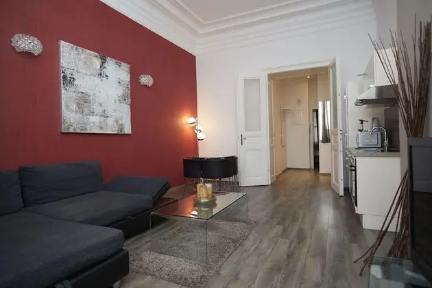 City Apart Daire, 1 Yatak Odası, Mutfak, Şehir Manzaralı (Reichsratsstrasse 17)