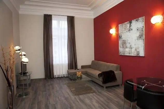 City Apart Daire, 1 Yatak Odası, Mutfak, Şehir Manzaralı (Reichsratsstrasse 17)