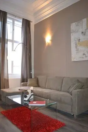 Deluxe Stüdyo, Mutfak, Şehir Manzaralı (Reichsratsstrasse 17)