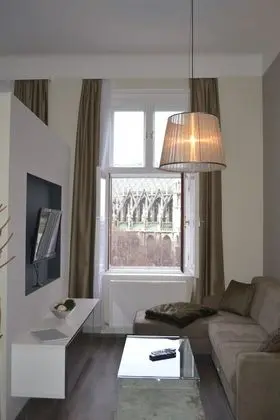 Exclusive Stüdyo, Şehir Manzaralı (Reichsratsstrasse 17)