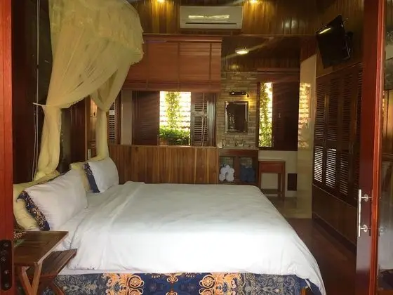 Deluxe Bungalov, 1 Büyük (Queen) Boy Yatak, Sigara İçilebilir