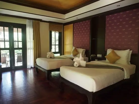 Deluxe Bungalov, Bahçe Manzaralı