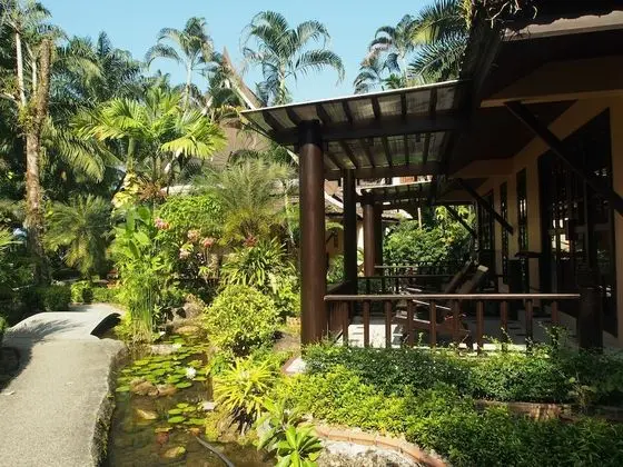 Deluxe Bungalov, Bahçe Manzaralı