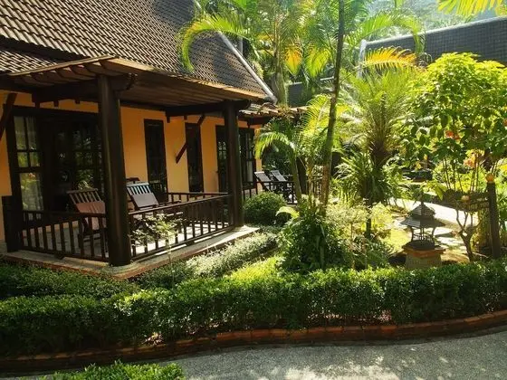 Deluxe Bungalov, Bahçe Manzaralı