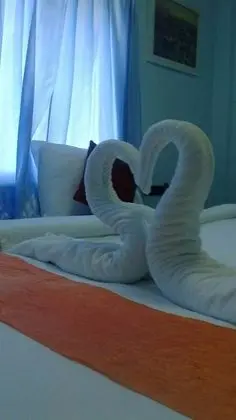 Standard double bed with window