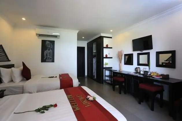 Tek Büyük veya İki Ayrı Yataklı Oda, Havuz Manzaralı (Apsara Poolview)