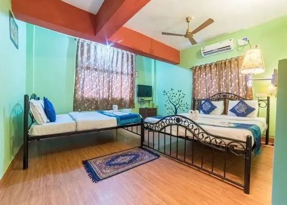 Family Dört Kişilik Oda, Birden Çok Yatak, Deniz Manzaralı (AC Room With 2 King Size Beds)
