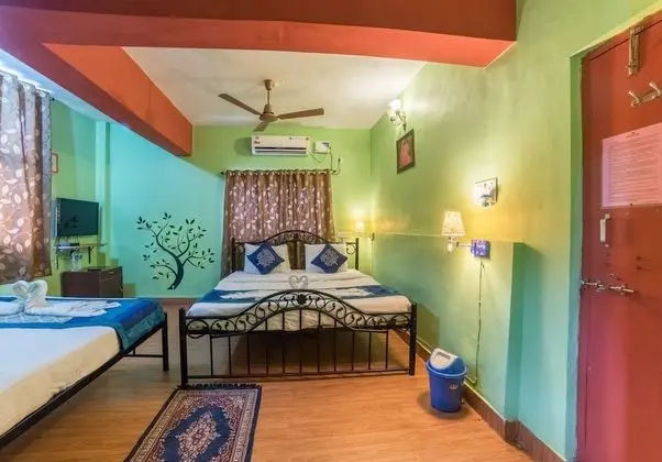 Family Dört Kişilik Oda, Birden Çok Yatak, Deniz Manzaralı (AC Room With 2 King Size Beds)