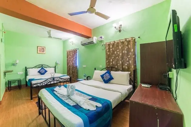 Family Dört Kişilik Oda, Birden Çok Yatak, Deniz Manzaralı (AC Room With 2 King Size Beds)