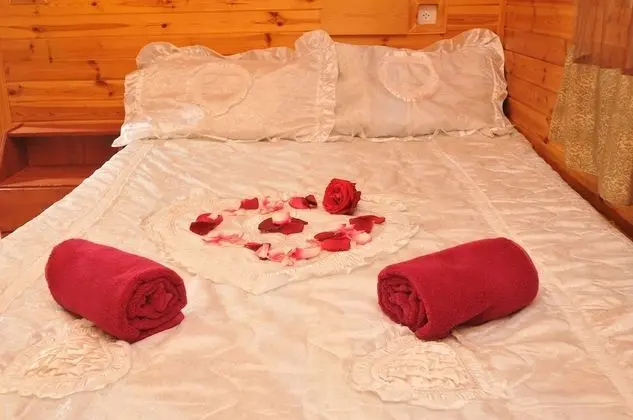 Family Kulübe, 1 Yatak Odası, Jakuzi, Bahçe Manzaralı