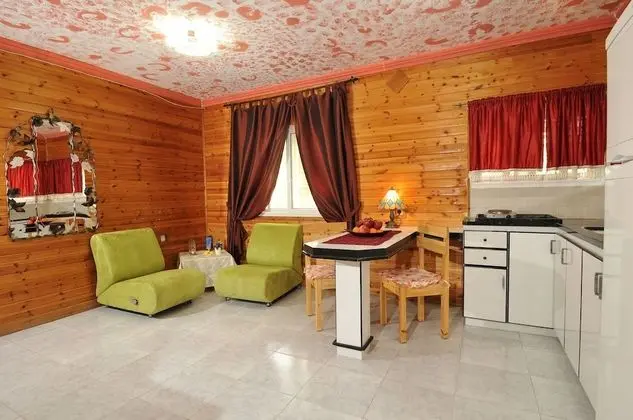 Family Kulübe, 1 Yatak Odası, Jakuzi, Bahçe Manzaralı