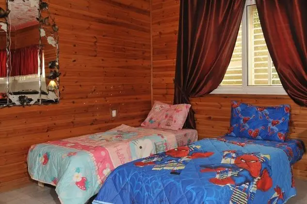 Family Kulübe, 1 Yatak Odası, Jakuzi, Bahçe Manzaralı