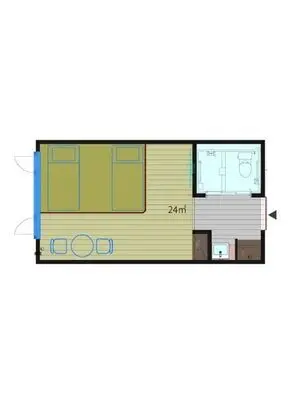 Standard İki Ayrı Yataklı Oda, 2 Tek Kişilik Yatak, Okyanus Manzaralı