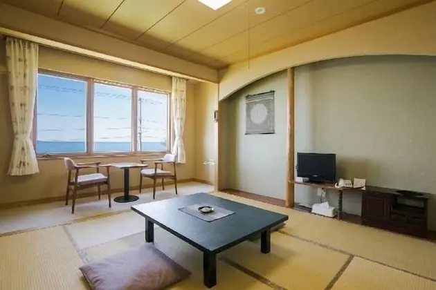 Traditional İki Ayrı Yataklı Oda, Okyanus Manzaralı (Japanese Style)