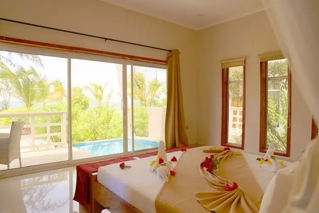 Luxury Apart Daire, 1 En Büyük (King) Boy Yatak, Kişiye Özel Havuzlu, Deniz Manzaralı