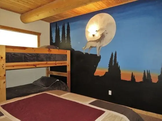 Family Dört Kişilik Oda, Birden Çok Yatak, Ortak Banyo (Wolf, Balcony)