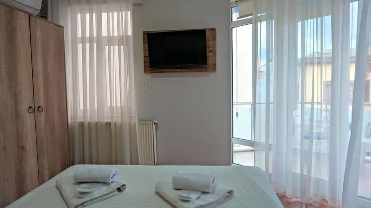 Denız manzaralı oda