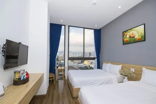Deluxe İki Ayrı Yataklı Oda, 2 Çift Kişilik Yatak, Sigara İçilmez, Şehir Manzaralı