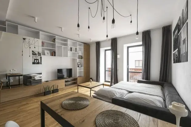 Deluxe Stüdyo Süit, Teras, Avlu Manzaralı