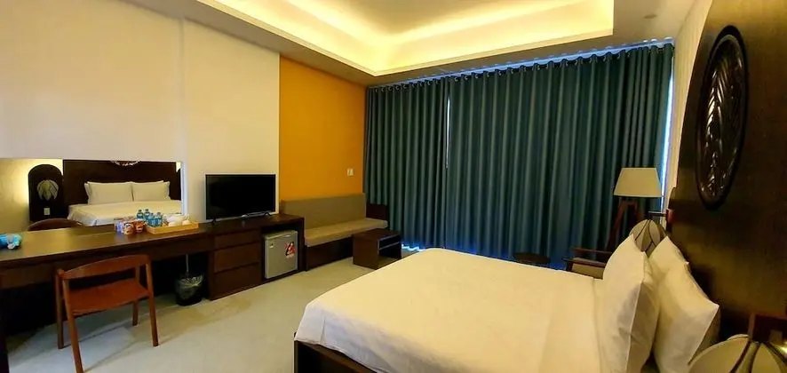 Bungalov, 1 En Büyük (King) Boy Yatak, Havuz Manzaralı