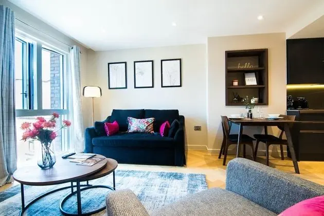 Luxury Apart Daire, Banyolu/Duşlu, Bahçe Manzaralı (King's 39)