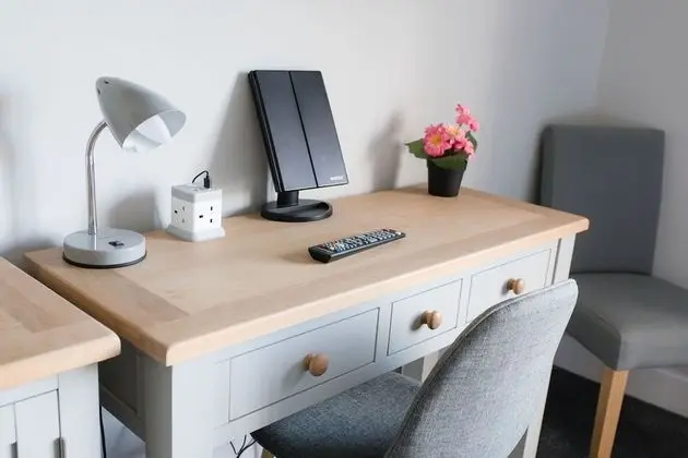 Deluxe Tek Büyük Yataklı Oda, Engellilere Uygun, Banyolu/Duşlu