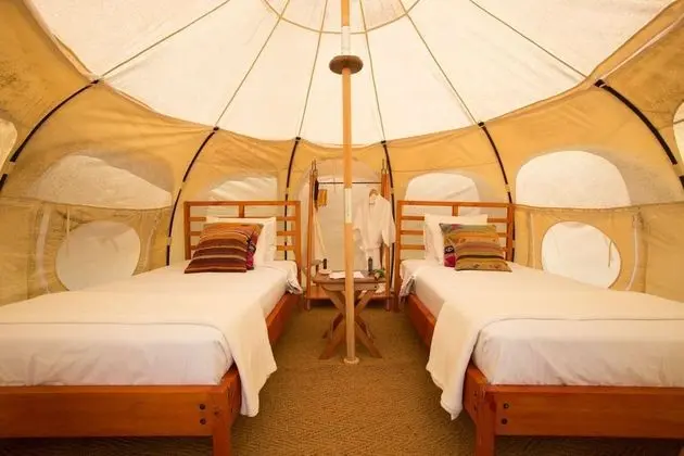 Signature Lotus Belle Tent Two Twin Beds