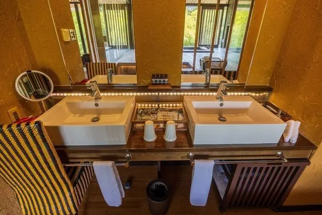 Luxury Süit, 1 En Büyük (King) Boy Yatak, Sigara İçilebilir (Open-Air Bath "KAZE")