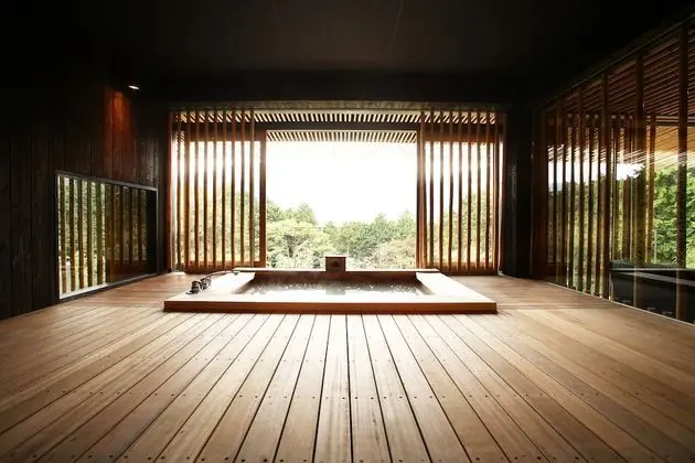 Luxury Süit, 1 En Büyük (King) Boy Yatak, Sigara İçilebilir (Open-Air Bath "KAZE")