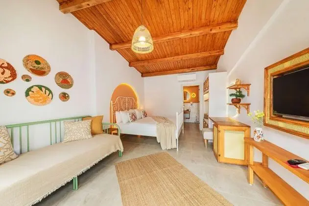 Kiraz Bahçe Üç Kişilik Oda, Bahçe Manzaralı, Bahçe Katı