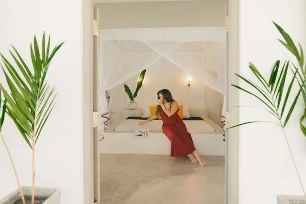 Design Tek Büyük Yataklı Oda, 1 En Büyük (King) Boy Yatak, Veranda, Bahçe Manzaralı