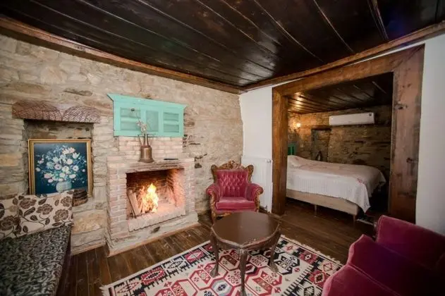 Şömineli Deluxe Oda, Şehir Manzaralı
