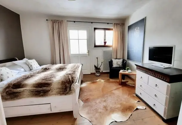 Deluxe Apart Daire, 2 Yatak Odası, Balkon, Dağ Manzaralı (incl. cleaning fee 110 EUR)