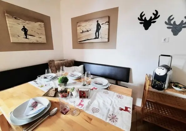 Deluxe Apart Daire, 2 Yatak Odası, Balkon, Dağ Manzaralı (incl. cleaning fee 110 EUR)