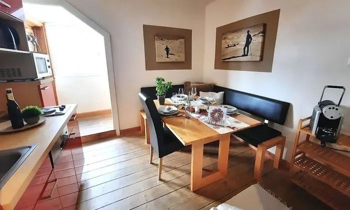 Deluxe Apart Daire, 2 Yatak Odası, Balkon, Dağ Manzaralı (incl. cleaning fee 110 EUR)