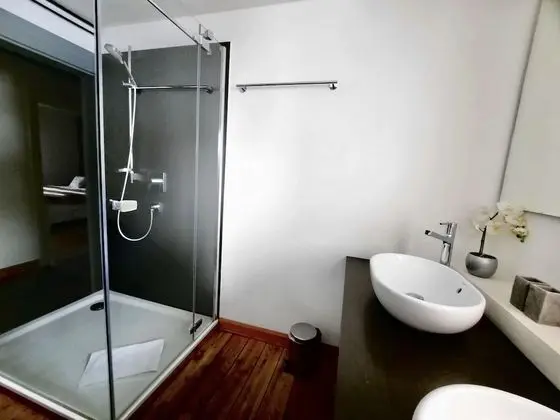 Deluxe Apart Daire, 2 Yatak Odası, Balkon, Dağ Manzaralı (incl. cleaning fee 110 EUR)