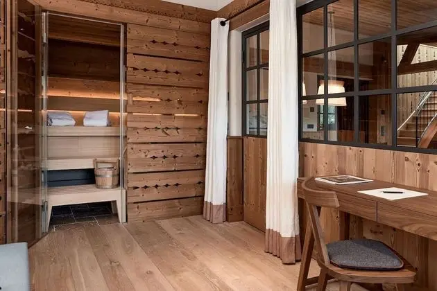 Çatı Katı Süiti (Penthouse), Sauna (Chalet & Private SPA)