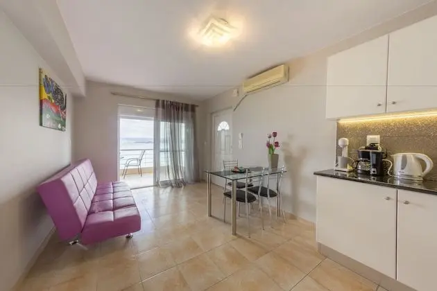 Apart Daire, 1 Yatak Odası, Balkon, Deniz Manzaralı (Grape Tree)