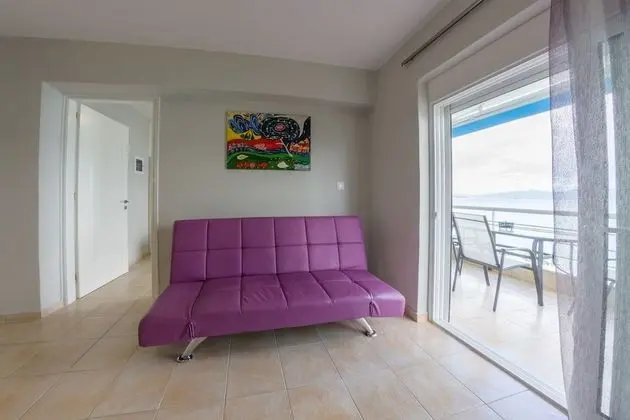 Apart Daire, 1 Yatak Odası, Balkon, Deniz Manzaralı (Grape Tree)