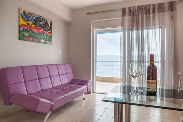Apart Daire, 1 Yatak Odası, Balkon, Deniz Manzaralı (Grape Tree)