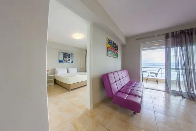 Apart Daire, 1 Yatak Odası, Balkon, Deniz Manzaralı (Grape Tree)